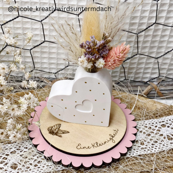 SVG Laser Datei - Frühling Ostern Geschenkscheiben und Stecker für Gießteile Kerzenständer Blumen 9 Designs Laserdatei für 3mm und 4mm dickes Holz – Bild 25