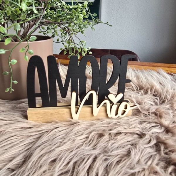 SVG Laser Datei Schriftzug für Klötzchen Easy Sticks MORE AMORE PER FAVORE MORE AMOR POR FAVOR Amore Mio Ti Amo Liebe Valentinstag Lasercut – Bild 23