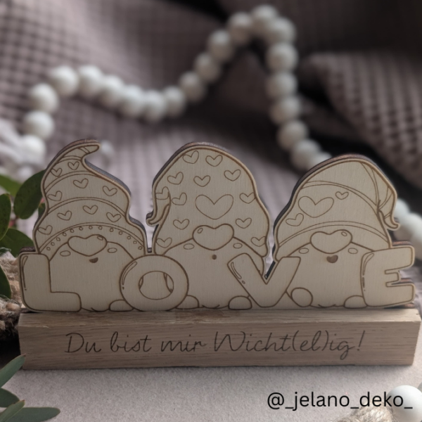 SVG Laser Datei Schriftzug für Klötzchen Easy Sticks Hab dich lieb hdl Wichtel Wichtelig Liebe Valentinstag Lasercut – Bild 13