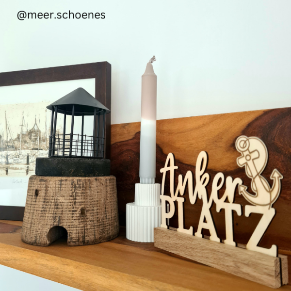 SVG Laser Datei Schriftzug für Klötzchen Easy Sticks Ankerplatz Anker Heimathafen 3 Designs Lasercut – Bild 3